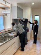 引渡し時のお手入れの説明